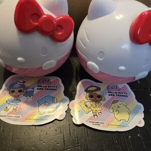Sanrio Hello Kitty and Friends Doll Set - Red and Pink